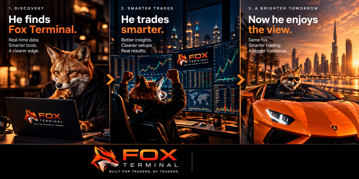 Fox Terminal: he finds Fox Terminal, trades smarter, and enjoys the view.